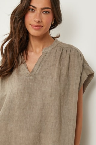 Top  -  100 % lino - 