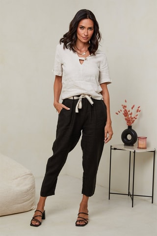 Top  -  100 % lino - 