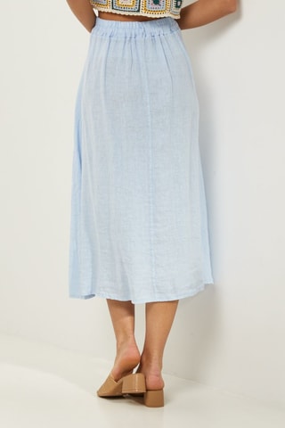 Falda  -  100 % lino - 