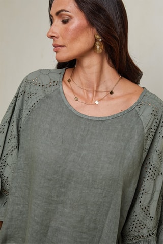 Túnica  -  100 % lino - 