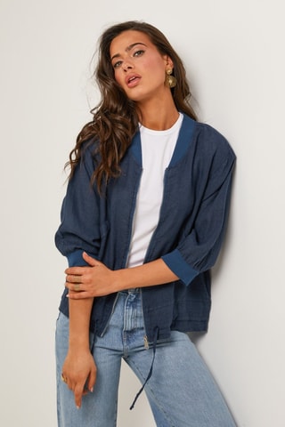 Chaqueta  -  100 % lino - 