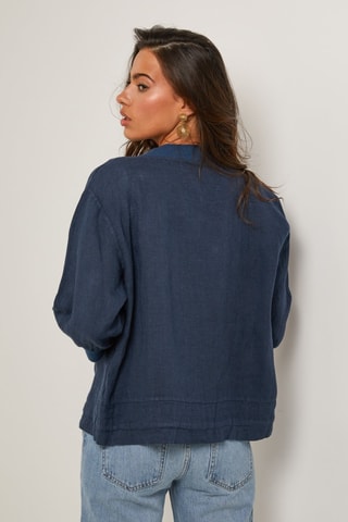 Chaqueta  -  100 % lino - 