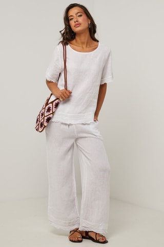 Túnica de lino  -  100 % lino - 