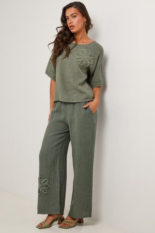 Top de lino  -  100 % lino - 