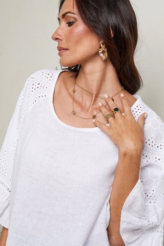 Túnica  -  100 % lino - 