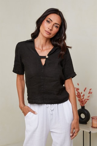 Top  -  100 % lino - 