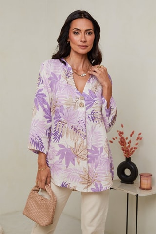 Túnica  -  100 % lino - 