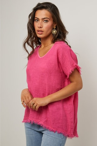 Top de lino  -  100 % lino - 