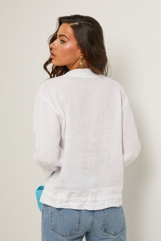 Chaqueta  -  100 % lino - 