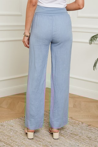 Pantalón de lino  -  100 % lino - 