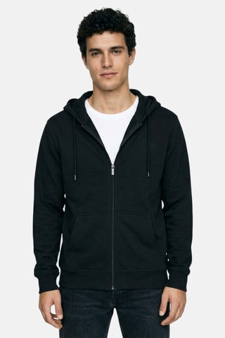 Sweat à capuche  - Noir