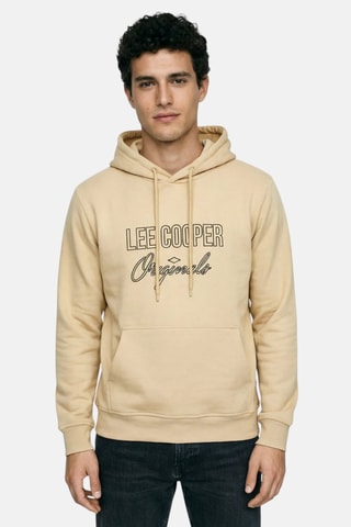 Sweat à capuche - Beige
