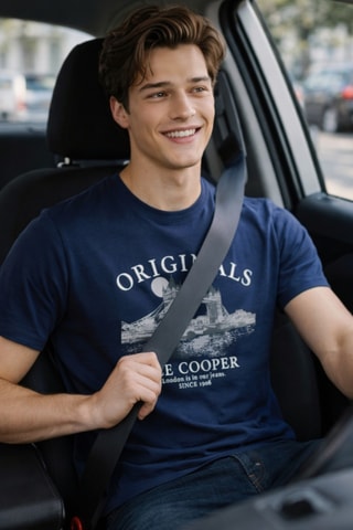 T-shirt - Bleu marine