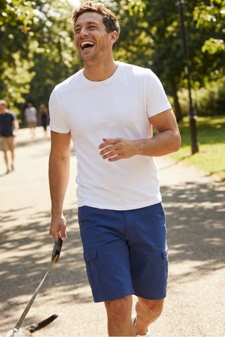 Bermuda cargo - Bleu marine