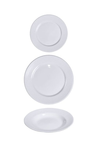 Vajilla de porcelana Serenity  - 18 piezas