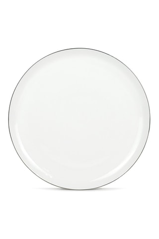 6 platos llanos de porcelana Selene - 27,3 cm