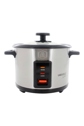 Arrocera de acero inoxidable con revestimiento de cerámica - 2,8 l - 900 W