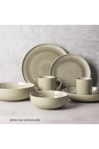 6 boles de gres - 16 cm