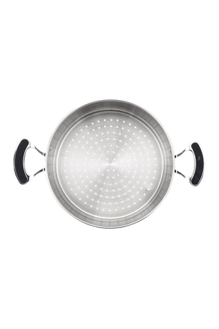 Cuscusera de acero inoxidable 18/8 - 28 cm - 10 l