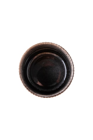 4 tazas de gres - Carbón - 7,2 x 7,5 cm