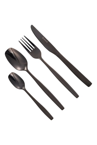 Cubertería de acero inoxidable Elora - 24 piezas