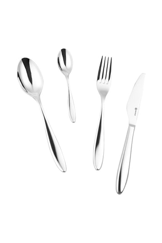 Cubertería de acero inoxidable Pivoine - 24 piezas
