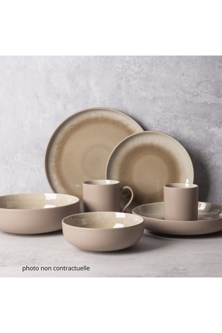 6 boles de gres - 16 cm