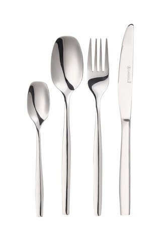 Cubertería de acero inoxidable Elora - 24 piezas