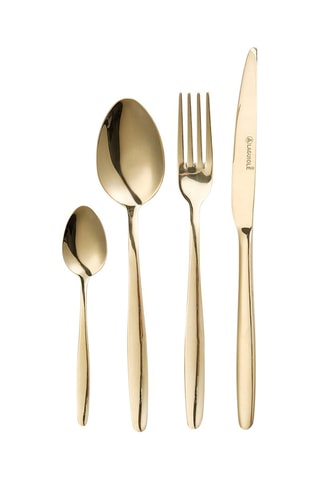 Cubertería de acero inoxidable Clea - 24 piezas