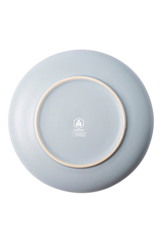 6 platos hondos de gres - 22 cm