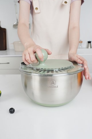 Escurridor de ensalada 2 en 1 - 24,5 cm