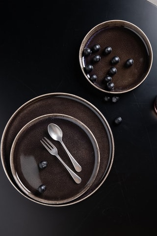 Vajilla de gres - Capuchino - 18 piezas