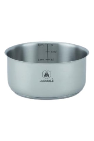 Batería de cocina de acero inoxidable - 7 piezas