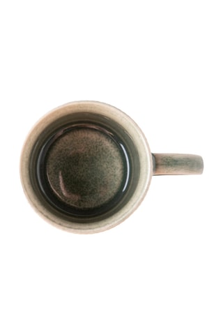 2 tazas de gres - Jade - 8,8 x 9 cm