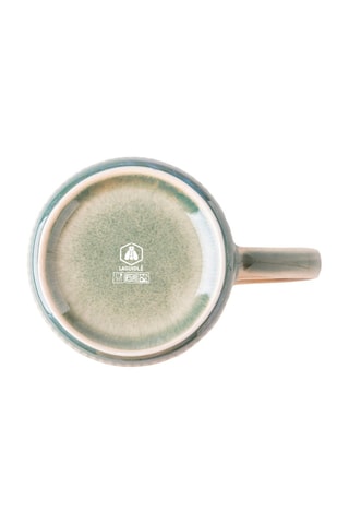 2 tazas de gres - Jade - 8,8 x 9 cm