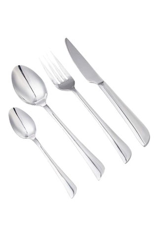 Cubertería de acero inoxidable Thea - 24 piezas