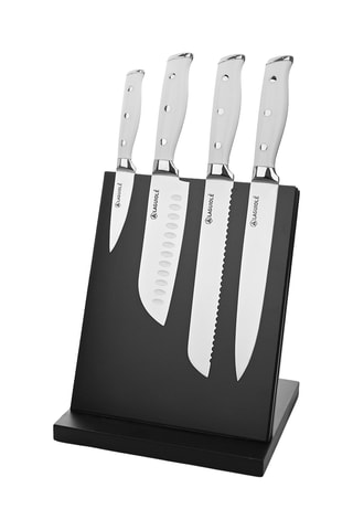 Bloque de 4 cuchillos de acero inoxidable Elégance Sélection