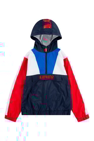 Coupe-vent à capuche - Bleu