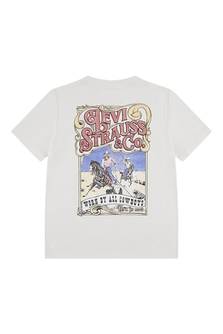 T-shirt en coton biologique - Bleu