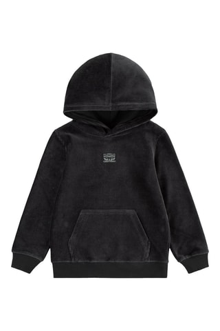 Sweat en velours - Noir