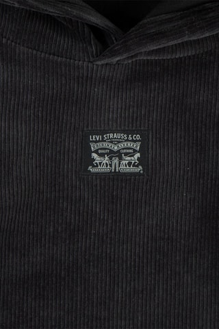 Sweat en velours - Noir