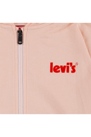 Sweat zippé - Rouge