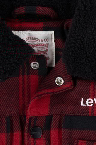 Veste - Noir et rouge