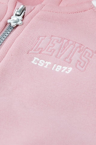 Sweat à capuche - Blanc et rose