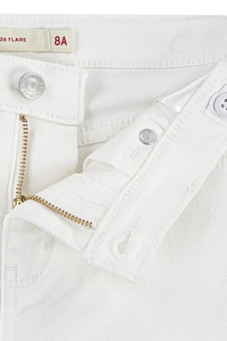 Jean taille haute - Blanc