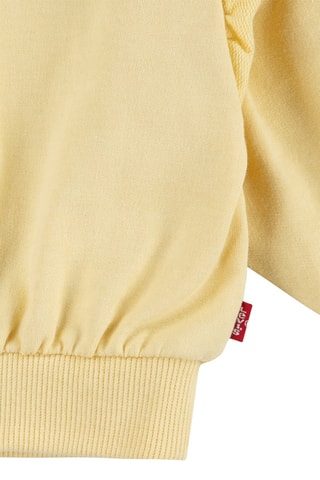 Sweat en coton biologique - Jaune