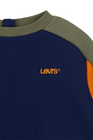 Sweat en coton biologique - Bleu