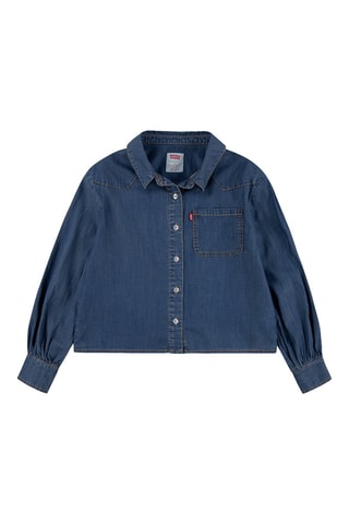 Chemisier en jean - Bleu