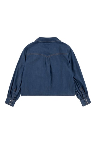 Chemisier en jean - Bleu