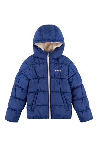 Doudoune à capuche - Bleu